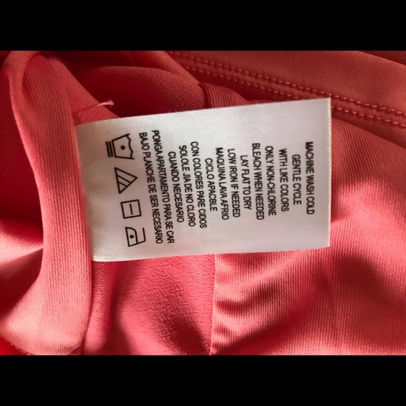 NWT: Nina Nicole coral dress w/detail on sleeves - Picture 8 of 14